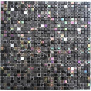Wholesale crystal glass glass mosaic tile LARM03 10x10mm from china suppliers