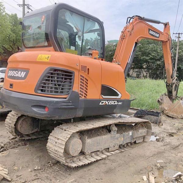 2018 Used Doosan DX60 Excavator Mini 6 Ton Crawler in Good Condition for Your Business