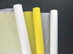 Wholesale White Color Nylon 300 Screen Printing Mesh Roll For CD / DVD Printing from china suppliers