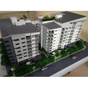 Mini Architecture Maquette Model , Commercial Machine Cut Villa 3D Model