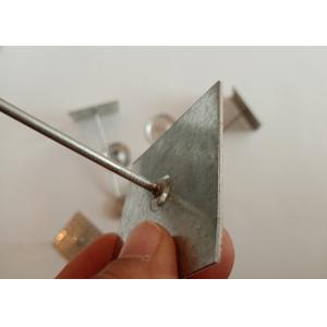 Mild Steel Square Base Self Adhesive Insulation Pins For Hvac System