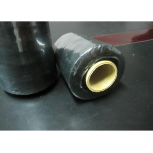 Black Polyester Coats Sewing Thread High Tenacity , Small Cones