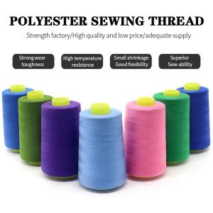 Polyester Sewing Thread Tkt120 Directly Item 100% Spun 40/2 3000yds for Pillow