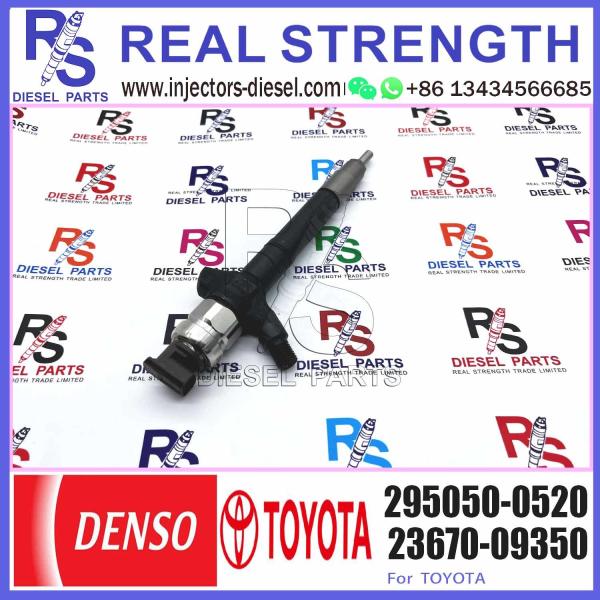 295050-0520,23670-0L090,23670-09350 high quality common rail injector for 295050-0520,2367009350,236700L090