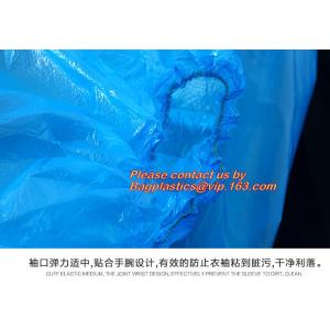 sleeve covers of non-woven,cpe and PE,sizes are customized,transparent