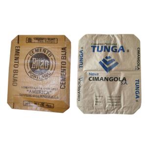 50Kg PP Block Bottom Valve Bag Adjustable By Micro Perforation QS SGS