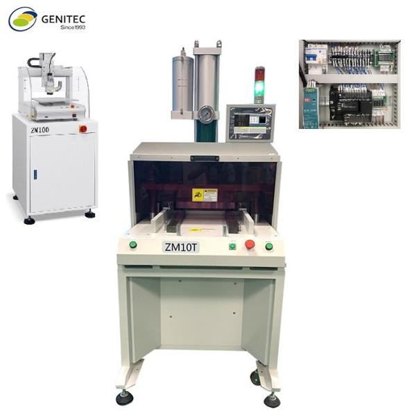 Quality Customized Fixture 500mm/Sec PCB Punching Machine Dual Tables PCB Separator for sale