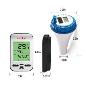 Supply Voltage Wireless Digital Water Thermometer For Swimming Pool Temperature