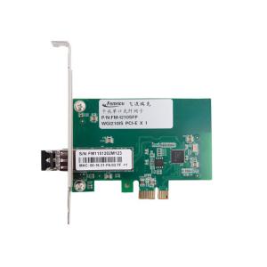 1000Mbps Fiber Optic Network Interface Cards 1 Gbps I210 PCIex1 Single Port SFP