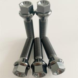 gr5 Ti6al4v M14 M12x1.25 Titanium wheel bolt or lug bolt for Auto