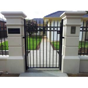 2 rails Crimped Spear Garrison Steel Fencing Panels 2.1m*2.4m Rails SHS50mm*1