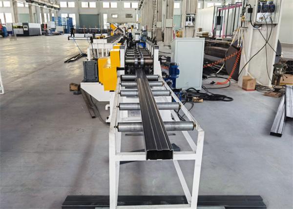 Quality C-section Type Storage Box Beam Roll Forming Machine and Seaming Machine for sale