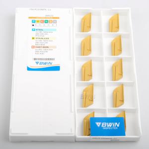 KNUX160405L Tungsten Carbide Inserts Cemented PVD Coating Turning Cutter