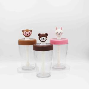 Buy cheap Customized Reusable Straw Water Bottle Plastic Baby School Drinking from wholesalers