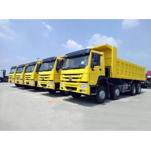 Tubeless Tire Design 8/10/12 Wheels 8*4 HOWO Sinotruk Dump Truck with 60 Cubic