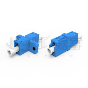 Buy cheap SM MM Fiber Optic Adapter Single Duplex Quad Low Loss LC Fiber Adapter from wholesalers