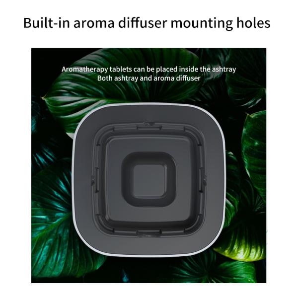 Smokeless Ashtray with Air Purifier: Keep Your Indoor and Outdoor Spaces Clean and Smoke-Free with Smart Air purifiers Car Home