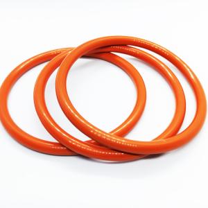 Red / Brown / Pink Soft Rubber O Rings , Water Pump Circular Rubber Seal