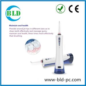 Cordless Dental Oral Irrigator 3 Mode High Capacity Water Tank with 4 Jet Tips