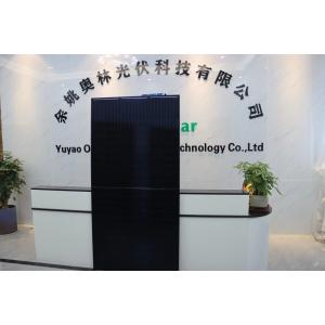 All Black Half Cell Mono Solar Panel 182mm 445W 450W 455W 460W