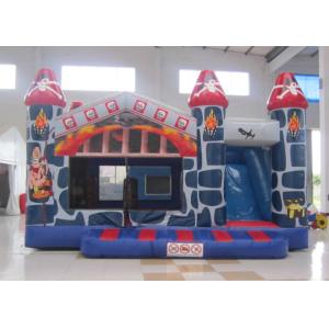 Customized inflatable bouncy castle printing inflatable bouncy castle with slide