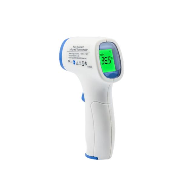 Digital Non Contact Infrared Body Thermometer 1-3cm Distance Tri Color Indicator