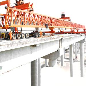 Highway Bridge Construction Concrete Launcher Crane 500kn Lifting