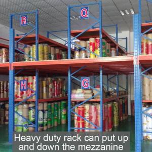 Q235B Mezzanine Racking System 5000kg Structural Steel Mezzanine