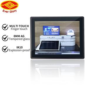 Wholesale 12.1 Inch LCD Touch Monitor With DVI-D Input Connectors 450 Cd/M2 Brightness from china suppliers