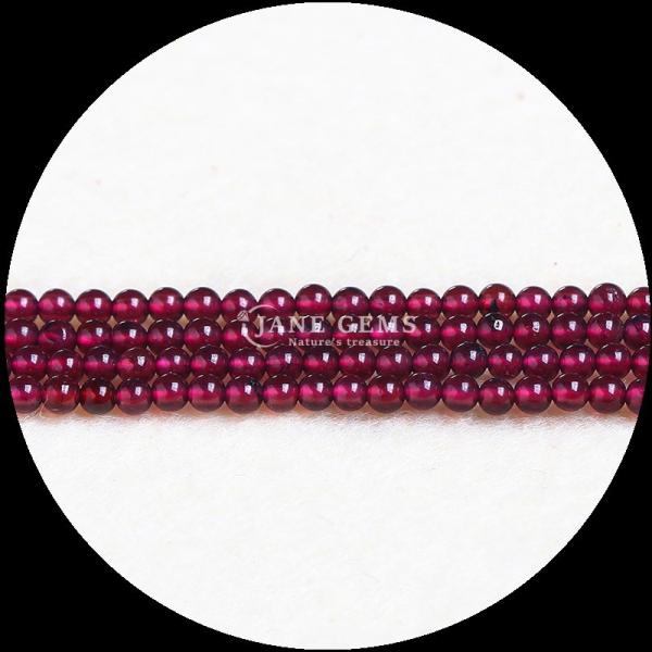 Natural Crystal Healing Gemstone Beads 8mm Round Cut Red Jasper Garnet Strands