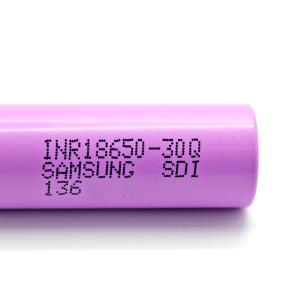 Samsung INR18650-30Q 3000mAh 3.7V 15A Discharge Li-ion Rechargeable Battery for