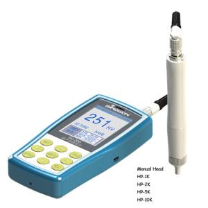 Manual Head Ultrasonic Hardness Tester , Metal Hardness Testing Machine 2S Fast