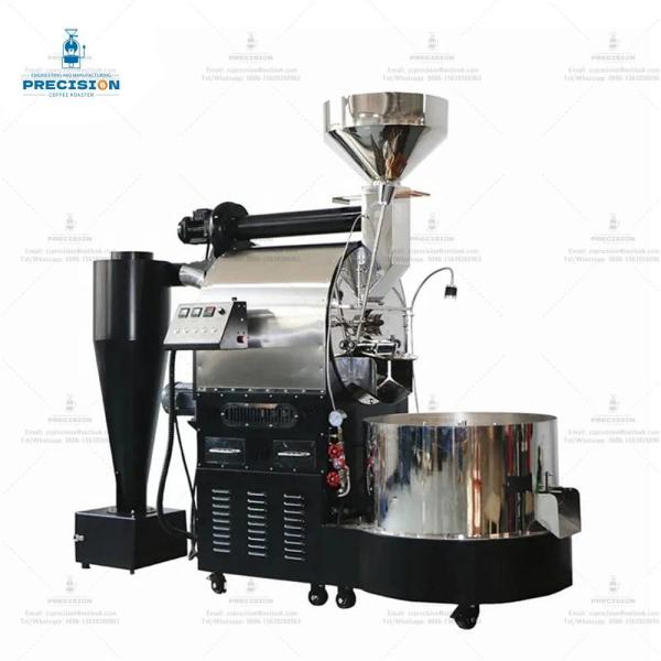 Professional Coffee Roaster Machine Large Scale Gas Powered Machine