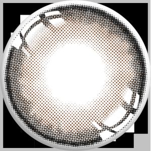 OEM Colored Dark Brown Contact Lens HEMA NVP With -0 To -8 Power