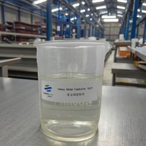 Non Toxic Chemical Auxiliary Organic Heavy Metal Capturing Agent Solution