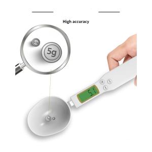 300g 0.1g Electronic Kitchen Scale Spoon for Measuring and Cooking Product Size