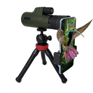 Wholesale Zoom Telescopic 8-20x42 Powerful Monocular Telescope With Mobile Phone Clip from china suppliers