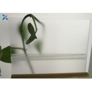 Wholesale Double Sided Matte Clear Frosted Acrylic Sheet 4x8 Thin Plastic Board from china suppliers