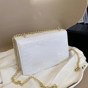 2022 Stylish Womens Messenger Bags with Button Closure and Beaded Decor in 7