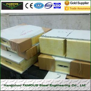 Wholesale 150mm pu polyurethane foam sandwich panels for cold room from china suppliers