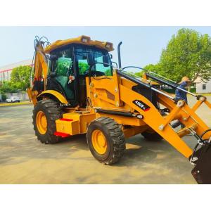 420F Used Caterpillar Backhoe Loader CAT High Speed Energy Efficient