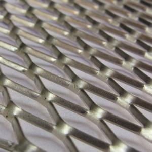 Aluminum Expanded Metal Mesh For Construction Rigging / Fencing Material