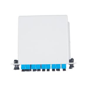 Coloured Passive Optical Splitter Fiber Separation 1260-1650nm Low Insertion