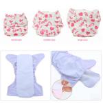 Reusable Nappy Cloth Babies' Diaper cover with PUL Waterproof Feature