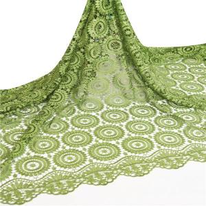 F50214 flower design customizable dress making high quality embroidery lace