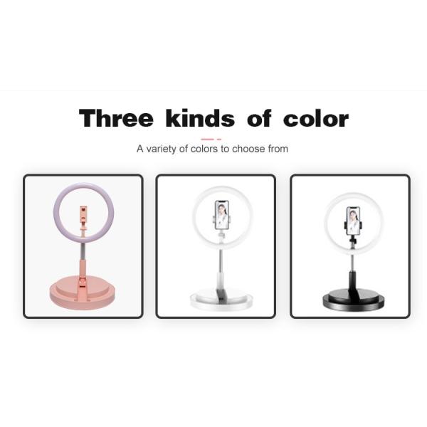 FCC White Soft Warm 22W Makeup Selfie Ring Light