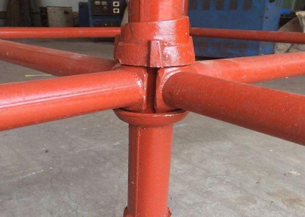 Quality High Precision Safe Cuplock System Formwork , Cuplock Scaffolding For Slab for sale
