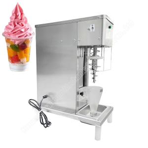 Swirl Drill Gelato Mixer Yogurt Ice Cream Mixture Machine 110V 750W
