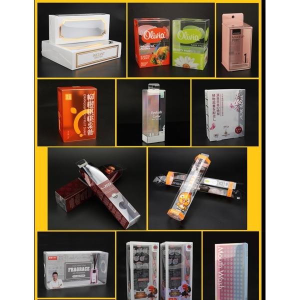 Transparent Eco Friendly Plastic Packaging Box 0.18-0.5mm Waterproof