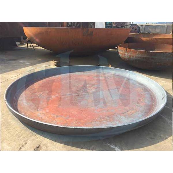Customized Hemispherical Flat Dished Heads For Pressure Vessel Tank